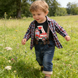Vêtements pour enfants en gros, ensembles de vêtements pour garçons 3 pièces avec <span class=keywords><strong>chemise</strong></span> et jean pour garçon - Product Image 2