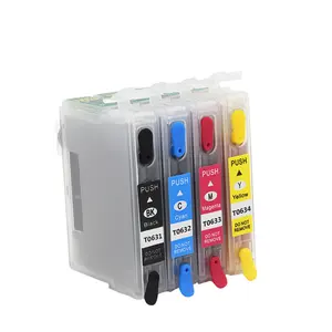 Colorpro Tương Thích Cho Nạp Mực Cartridge T0631-T0634 Cho Stylus C87/ C87 Cộng Với/CX3700/ CX4100/ CX4700/CX5700F/ CX7700 Máy In