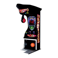 Machine de jeu d'arcade électronique de boxe Big Punch à monnayeur, modèle CS-448, certifiée CE, personnalisable, en métal, 220V, prix usine