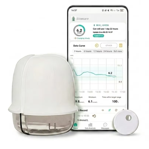 Système de surveillance continue du glucose sans fil CGM à <span class=keywords><strong>prix</strong></span> abordable avec composants métalliques – Moniteur dynamique de <span class=keywords><strong>glycémie</strong></span> - Product Image 2