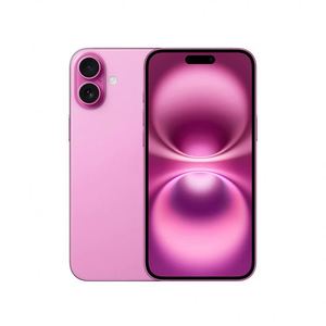 Téléphones mobiles d'occasion originaux 16, smartphone 5G d'occasion rose débloqué pour iPhone 16, version américaine, 128 Go, - Product Image 1