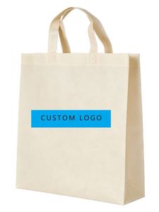 Customized non-woven bags with logo <b>printing</b> as promotional advertising gift bags Customized handbags and shopping gift bags - Product Image 1