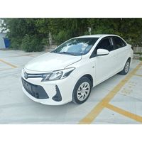 Подержанный автомобиль Guazi: Toyota Vios 2021 года, бензиновый седан, 5 мест, АКПП, передний привод, левый руль. Международная перепродажа подержанных автомобилей Toyota.