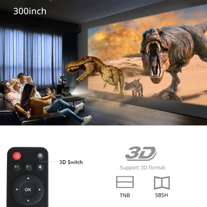 <span class=keywords><strong>Proyector</strong></span> Inteligente <span class=keywords><strong>BYINTEK</strong></span> R15 HD 1080P DLP 4K 3D, <span class=keywords><strong>Mini</strong></span> <span class=keywords><strong>Proyector</strong></span> Portátil con Android, WIFI, para Fiestas Familiares - Product Image 2