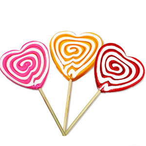 Bonbons durs Halal à saveur de fruits assortie <span class=keywords><strong>Sucette</strong></span> en forme de cœur multicolore Saint Valentin le sexe opposé Amour <span class=keywords><strong>Sucette</strong></span> - Product Image 3