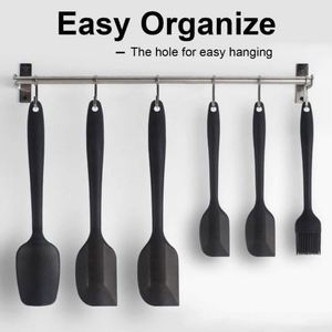 6PCS <b>Baking</b> Silicone Non-Stick Rubber Cake Butter Spatula Stirring Shovel Brush <b>Set</b> Heat Resistance Kitchen Utensils <b>Set</b> - Product Image 3