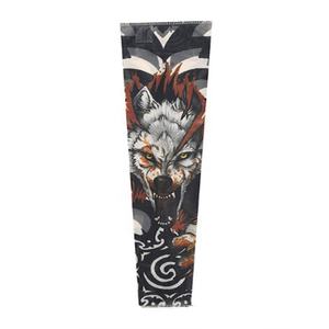 Wholesale Outdoor Sports <span class=keywords><strong>Tattoo</strong></span> Sleeve Tattooed Dacron Sun Proof <span class=keywords><strong>Arm</strong></span> Protector Korean Cycling Ice Sleeve - Product Image 6