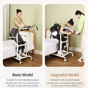 Máquina Multifuncional para Transferencia de Personas Mayores, Silla de Rehabilitación para Movilidad de Pacientes, Asistencia para Subir y Bajar, con Elevación Hidráulica - Product Image 2