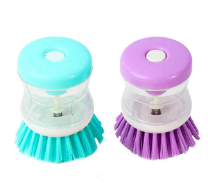 Dispensador de Jabón Líquido de Plástico para Cocina, Cepillo de Plástico para Lavar Platos con Jabón, Precio Bajo de Fábrica - Product Image 3