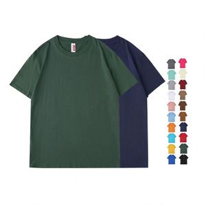 เสื้อยืดผู้ชายคอตตอนถักลายเรโทร 100% พิมพ์ลายสกรีน รับทำโลโก้แบรนด์ของคุณเอง ดีไซน์ลำลอง แขนสั้น ขายส่ง - Product Image 1