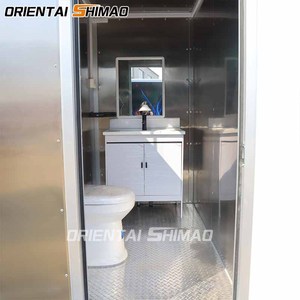 Nouvelle Toilette Mobile Extérieure Personnalisée pour Camping, Remorque Sanitaire de Luxe Portable avec Douche à <span class=keywords><strong>Vendre</strong></span> - Product Image 6