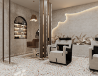 Carreaux artisanaux de style marocain Surfaces résistantes à la vapeur Hammam Spa Retraites fabriquées en usine