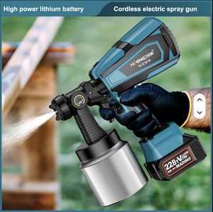 1100W High <b>Power</b> Portable Paint Sprayer Airless Painting <b>Tools</b> Adjustable Flow Latex Spraying Machine SGP-100 High Pow - Product Image 4