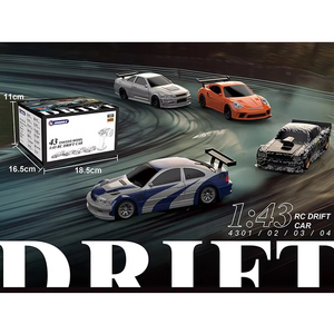 1:43 Drift <span class=keywords><strong>RC</strong></span> xe với con quay hồi chuyển 2.4GHz 4WD đài phát thanh điều khiển mini xe USB sạc tốc độ cao <span class=keywords><strong>RC</strong></span> <span class=keywords><strong>Racer</strong></span> với đèn LED cho theo dõi đua - Product Image 5