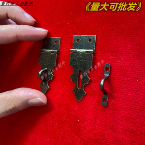 Furniture <b>Lock</b> Stainless Steel Retro Color Keyless Wooden Box Fastener Traditional Design Durable - Product Image 5