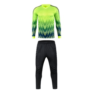 Seragam Kiper Sepak Bola Lengan Panjang Unisex, Baju Ketat, Setelan Jogger, Latihan Lari, Rugby, Penjaga Gawang, Perlengkapan Sepak Bola - Product Image 4