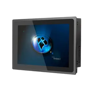 Bestview IP65 Industrial Touchscreen Monitor Embedded 7 8 10 15 17 19 Inch Capacitive TFT LCD Monitor USB Interface Wall Mounted