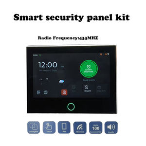 Tuya Alarm pintar Wi-Fi 7 inci, sistem Alarm keamanan rumah 4G pemantauan jarak jauh pendeteksi keselamatan asap, sistem keamanan - Product Image 3