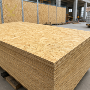 Venta al por mayor de China Suministro de 12mm 18mm <span class=keywords><strong>Tipo</strong></span> <span class=keywords><strong>Osb</strong></span> Plates Precios Flakeboards Panel de tablero de partículas con CE y CARB - Product Image 1