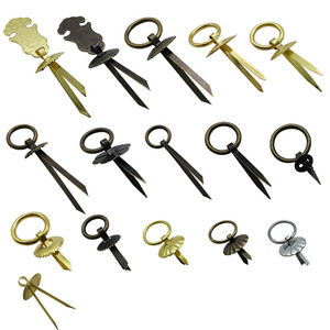 Chrysanthemum Handle Iron <b>Drawer</b> Pull Ring Traditional Furniture Handle Die Casting Durable - Product Image 2