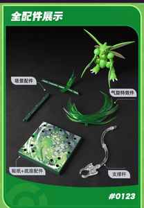 Blokees Personaggi Pokémon Versione Classica L-Scyther Modelli Originali da Assemblare Mattoncini Giocattolo Uomo Blind Box - Product Image 6