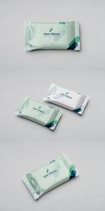 Emballage alimentaire recyclable pour sachets à fond plat pour tampons et couches, avec couleur personnalisable et matériau plastique laminé - Product Image 4