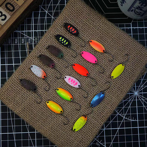 Nuovo 2g 3.4g <span class=keywords><strong>trota</strong></span> <span class=keywords><strong>trota</strong></span> pesca <span class=keywords><strong>esca</strong></span> Mini metallo rame <span class=keywords><strong>trota</strong></span> ottone colorato rame <span class=keywords><strong>esca</strong></span> ruscello d'acqua dolce attrezzatura <span class=keywords><strong>per</strong></span> pesce <span class=keywords><strong>persico</strong></span> - Product Image 3