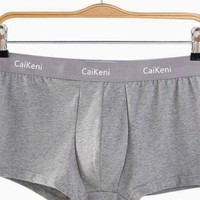 Sous-vêtements pour hommes haut de gamme, boxer 100% coton biologique, respirant, caleçons à haute élasticité, sous-vêtements décontractés pour la maison pour hommes