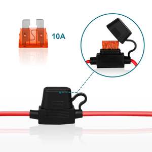 Kabel Ekstensi Tembaga SAE 2FT 10AWG Berisolasi PVC 110V Adaptor Konektor Baterai Kabel Aksesori Harness - Product Image 6