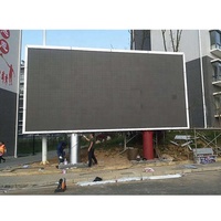 Pantalla LED grande para exteriores, cartelera P10, publicidad de vídeo a todo color, se puede conectar al repetidor, control de programa de publicación