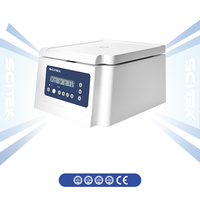 Centrífuga de Baja Velocidad SCITEK 500-4000/300-4000 rpm 2500/1900xg 1min-99min 50mlx4 Tubos, Motor DC sin Escobillas Libre de Mantenimiento para Laboratorio