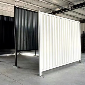 Paneles de Cerca Metálica Colorbond con Recubrimiento en Polvo, Duraderos, para Privacidad, Cerca y Puerta Colorbond Negros, <span class=keywords><strong>Precio</strong></span> de Cerca Colorbond - Product Image 1