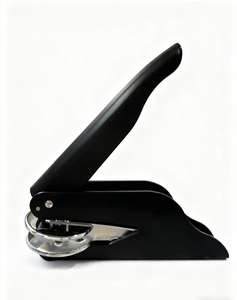 Sceau de décoration personnalisé en acier inoxydable, tampon à embosser manuel pour livres, enveloppes, serviettes - Product Image 3