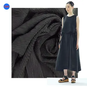Экологичная 100% полиэфирная шифоновая однотонная креповая ткань koshibo новый дизайн для 2024 одежды
