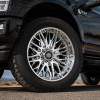 Jantes en alliage d'aluminium forgé DEONEO DOT IATF16949 20 22 pouces, entièrement polies, à profil profond, 6x139.7 pour Titan Navara Frontier