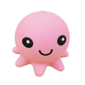 Mini Pelota de Pulpo Rellena de TPR, Juguete Antiestrés Divertido para Apretar, Juguete Portátil para Aliviar <span class=keywords><strong>el</strong></span> Estrés, Apto para <span class=keywords><strong>Adolescentes</strong></span> - Product Image 4