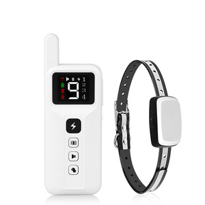 ปลอกคอสุนัขกันน้ำ Petmartop พร้อมเสียงสั่นสะเทือน ควบคุมการเห่าด้วยรีโมท - Product Image 1