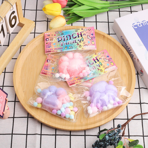 2025 <b>Cat</b> Paw Handmade Soft Pinch Squeeze Toy <b>Squishy</b> Mochi Fluffy Stretchy Flocked Foot Paw Rebound <b>Squishy</b> Decompression Toys - Product Image 6