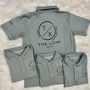 เสื้อยืดใส่ทำงานสำหรับผู้ชายเสื้อโปโลสีสดใสสั่งทำโลโก้ได้จากโรงงานของแท้ - Product Image 6