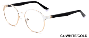 Montura de <span class=keywords><strong>Gafas</strong></span> Retro de Acero Inoxidable con Bisagra de Resorte de 360 Grados, Logotipo Personalizado, Pintura de Doble Color, Duradera y de Alta Calidad - Product Image 2