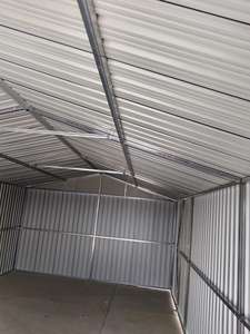 Offres Spéciales extérieur <span class=keywords><strong>maison</strong></span> métal fer tôle conteneur camion voiture <span class=keywords><strong>abri</strong></span> de voiture cadre en acier Garage pour voiture Parking stockage <span class=keywords><strong>abri</strong></span> de voiture - Product Image 6