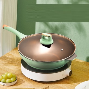 <span class=keywords><strong>Telamon</strong></span> Aluminio Classical Elegance Series Utensilios de cocina Ocean Blue Cazuela con tapa de vidrio templado - Product Image 2