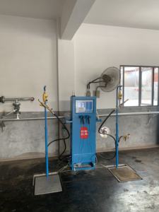 מכונת מילוי <span class=keywords><strong>lpg</strong></span> אוטומטית ניידת עם סולם מילוי <span class=keywords><strong>lpg</strong></span> לציוד בדיקות צילינדר גז - Product Image 6