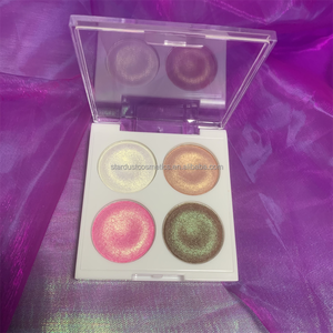 Ombre à paupières en pigments multichromes 4 couleurs, maquillage magique des yeux Pastel <span class=keywords><strong>caméléon</strong></span> Indie métallique duchrome - Product Image 1