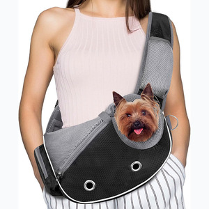 Free sample Pet <b>Carrier</b> Bags Reflective Portable Durable Breathable Neck Sling Single Shoulder <b>Dog</b> Bags Adjustable <b>Backpack</b> Bag - Product Image 1