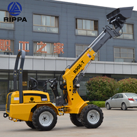 Mini Caricatore Elettrico Guopai 60V 350kg con Benna da 0,2CBM per Agricoltura e Costruzioni