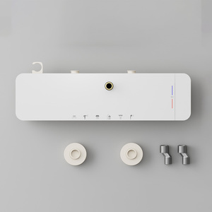 Juego de ducha termostática de latón para montaje en <span class=keywords><strong>pared</strong></span> Gockel, sistema de ducha digital inteligente multifuncional para baño. - Product Image 5