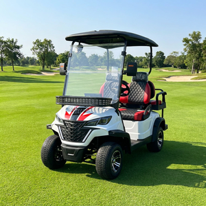 High Performance Sightseeing 4 Seater Golf Cart With 72V Powerful <b>Motor</b> for Golf Resort Transportation Low Speed Golf Cart Golf - Product Image 1