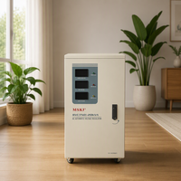 Stabilisateur de tension monophasé servo TND 10 kVA 220 V/230 V 50/60 Hz Régulateur de tension LCD 15 kW 10 000 W Protection contre les surtensions/surintensités