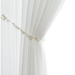 <span class=keywords><strong>Rideau</strong></span> en maille de diamant Ruban magique <span class=keywords><strong>blanc</strong></span> pour salon chambre balcon filtrage de la lumière occultant fenêtre plate transparente 100% Polyester - Product Image 3